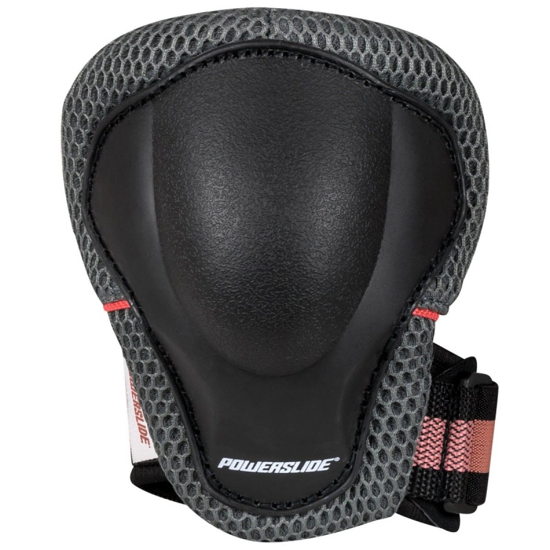 Powerslide Pro Elbow Pad Schutz Herren Grau Türkis | BWE-725094