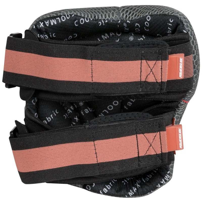 Powerslide Pro Knee Pad Schutz Herren Grau Türkis | JAE-946102