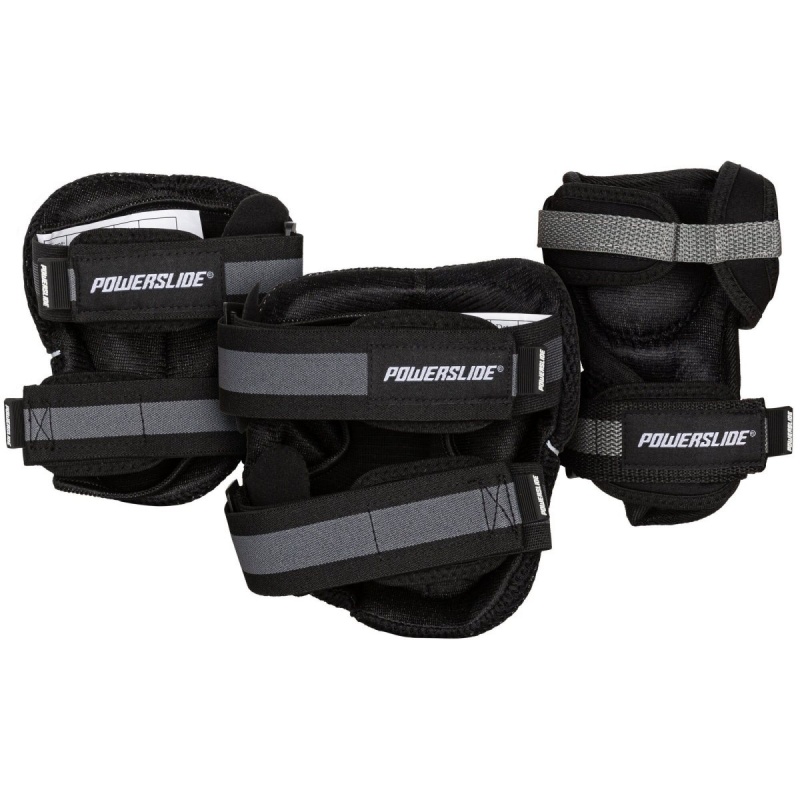 Powerslide Pro Set Schutz Herren Schwarz | OIH-561298