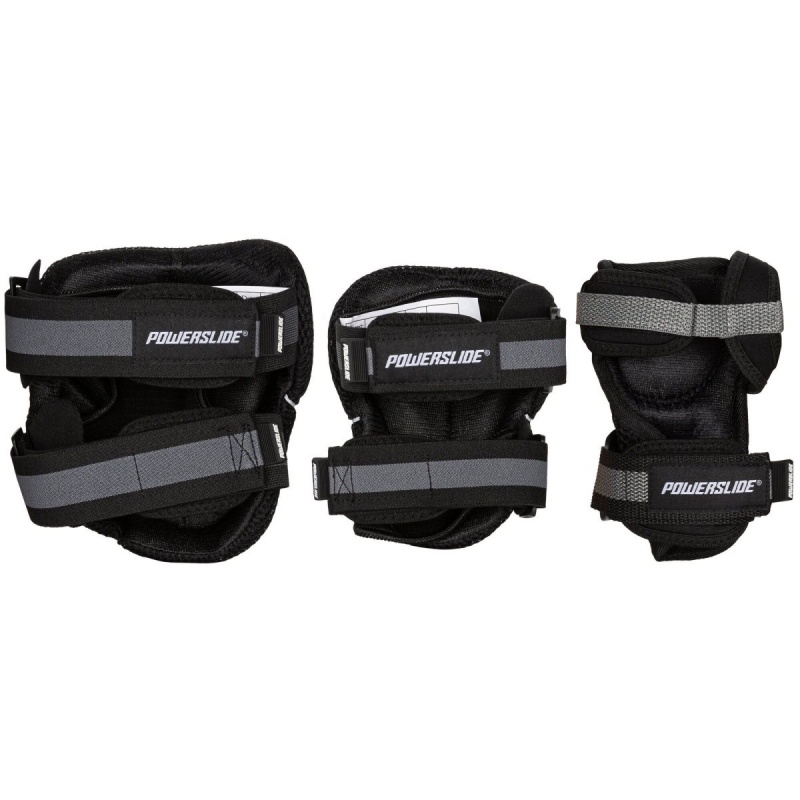 Powerslide Pro Set Schutz Herren Schwarz | OIH-561298