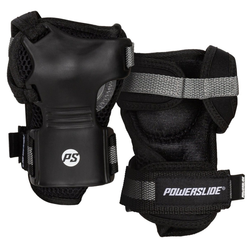 Powerslide Pro Wristguard Schutz Herren Schwarz | ZVJ-856170