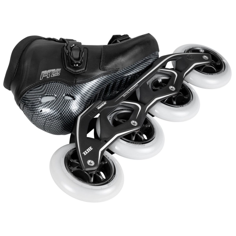 Powerslide R2 100 Inline Skates Herren Schwarz | KWO-470156