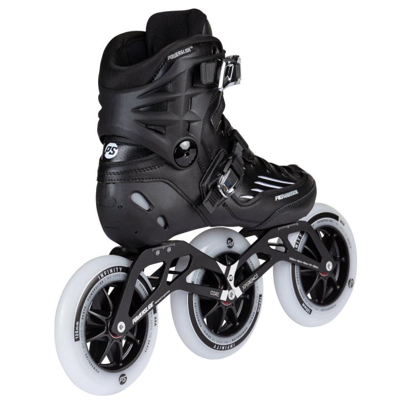 Powerslide R6 Marathon Inline Skates Herren Schwarz | GWL-529837