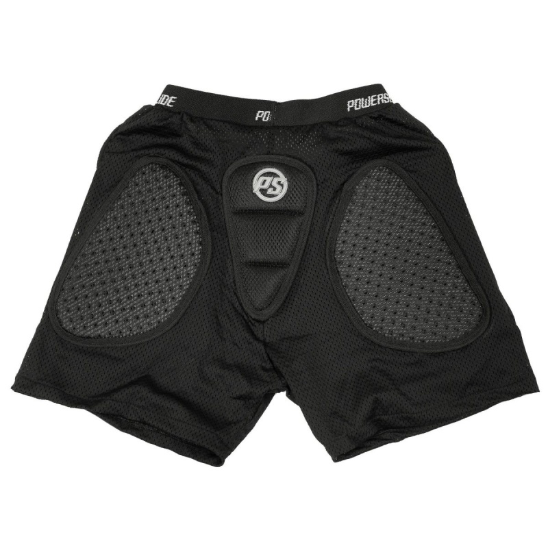 Powerslide Standard Protective Shorts Junior Schutz Kinder Schwarz | BWC-740623