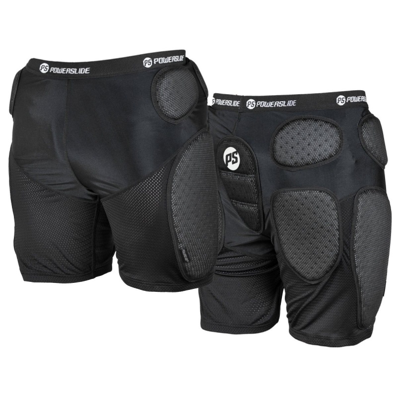 Powerslide Standard Protective Shorts Schutz Herren Schwarz | JGP-927516