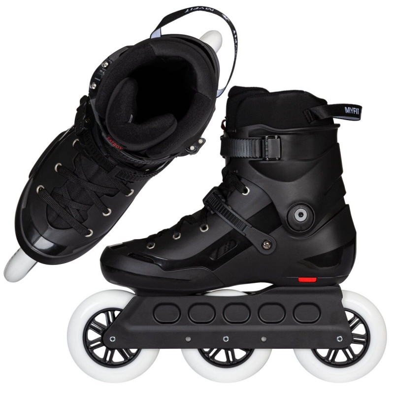 Powerslide Storm 110 Inline Skates Herren Schwarz | XRA-358412