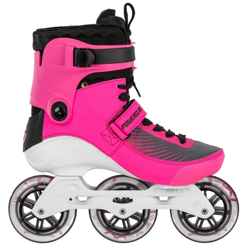 Powerslide Swell Electric 100 - 3D Adapt Inline Skates Damen Rosa | LKP-531869