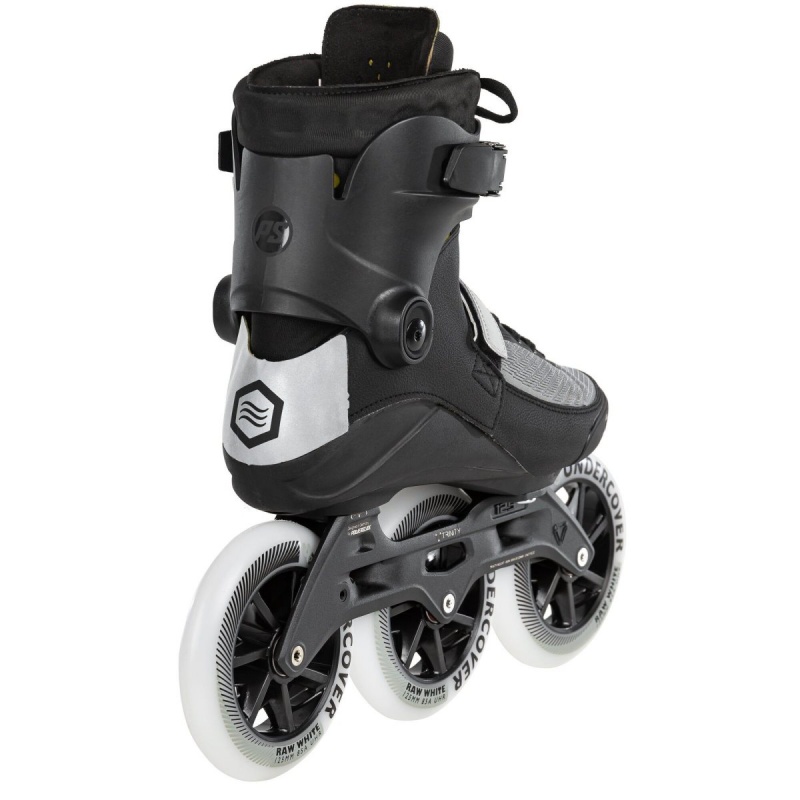 Powerslide Swell Nite 125 - 3D Adapt Inline Skates Herren Schwarz | MFA-674258