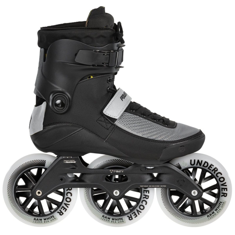 Powerslide Swell Nite 125 - 3D Adapt Inline Skates Herren Schwarz | MFA-674258