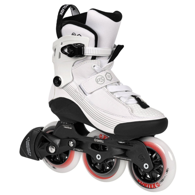 Powerslide Swell Stellar Jr. 100 Inline Skates Kinder Weiß | VCA-031486