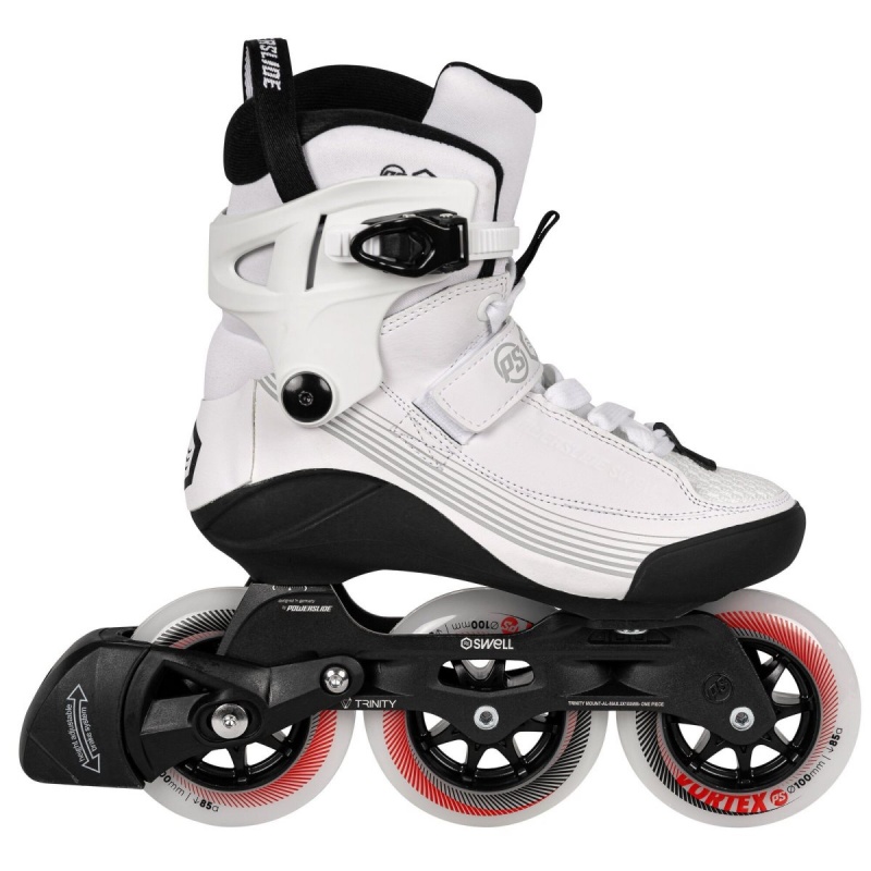 Powerslide Swell Stellar Jr. 100 Inline Skates Kinder Weiß | VCA-031486