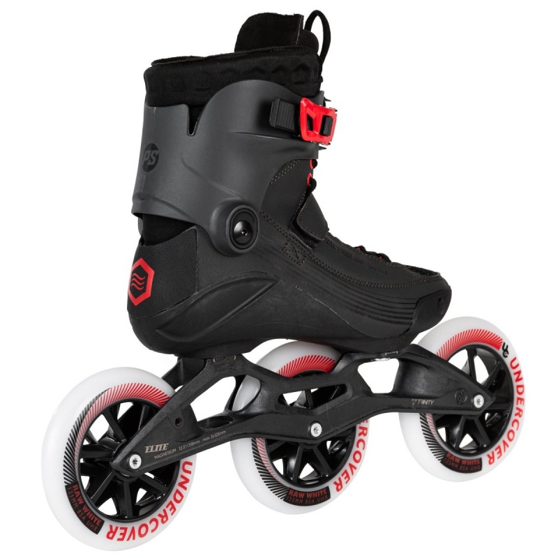 Powerslide Swell Stellar Straßen 125 Inline Skates Herren Schwarz Grau | MNW-513479