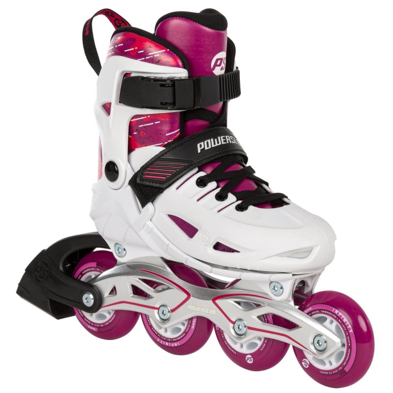 Powerslide Universe 4W adj. Inline Skates Kinder Rosa | ZGX-712635