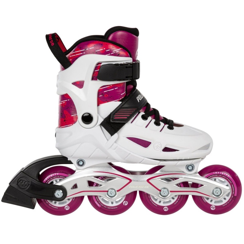 Powerslide Universe 4W adj. Inline Skates Kinder Rosa | ZGX-712635