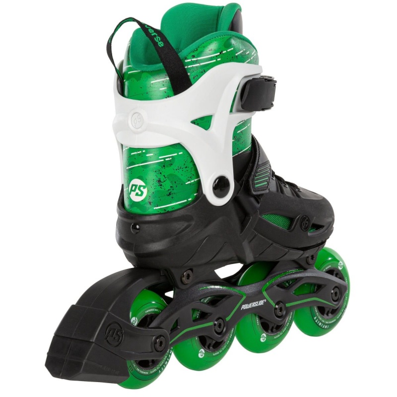 Powerslide Universe 4W adj. Inline Skates Kinder Grün | YOU-142593