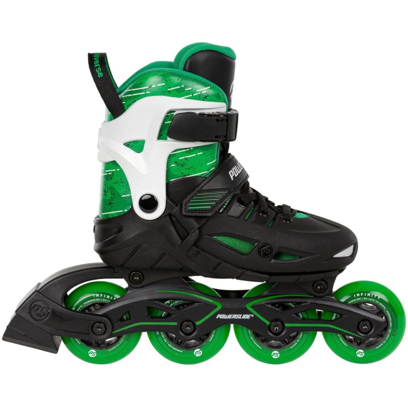 Powerslide Universe 4W adj. Inline Skates Kinder Grün | YOU-142593