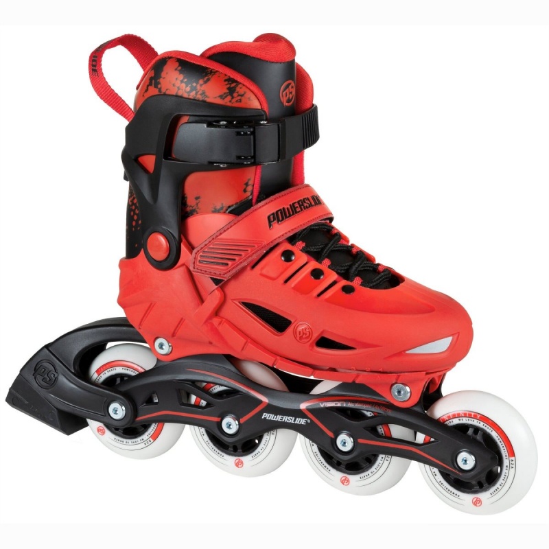 Powerslide Universe 4W adj. Inline Skates Kinder Rot | ARK-253941