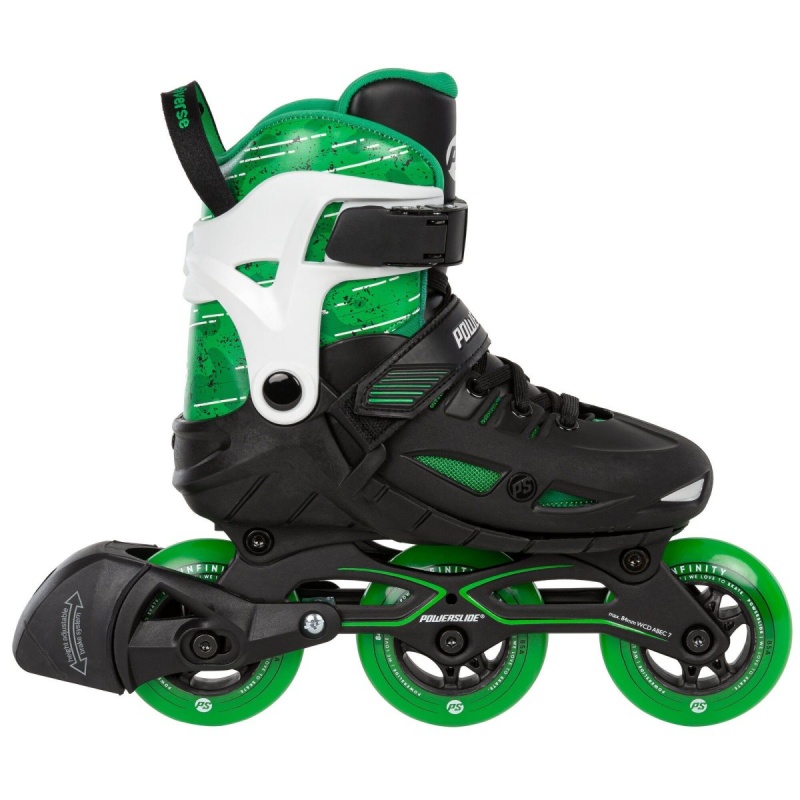 Powerslide Universe adj. Inline Skates Kinder Grün | OJK-639180