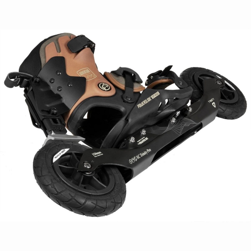 Powerslide XC Skeleton 150 Inline Skates Herren Schwarz Braun | YAS-925780