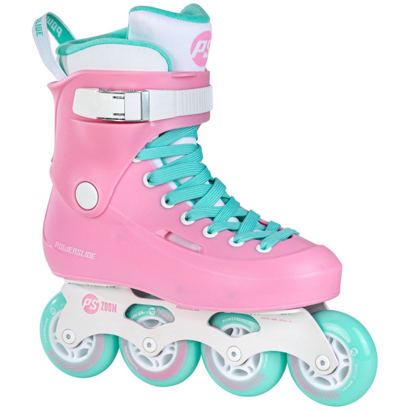 Powerslide Zoom Baumwoll Candy 80 Inline Skates Herren Rosa | RVL-782053