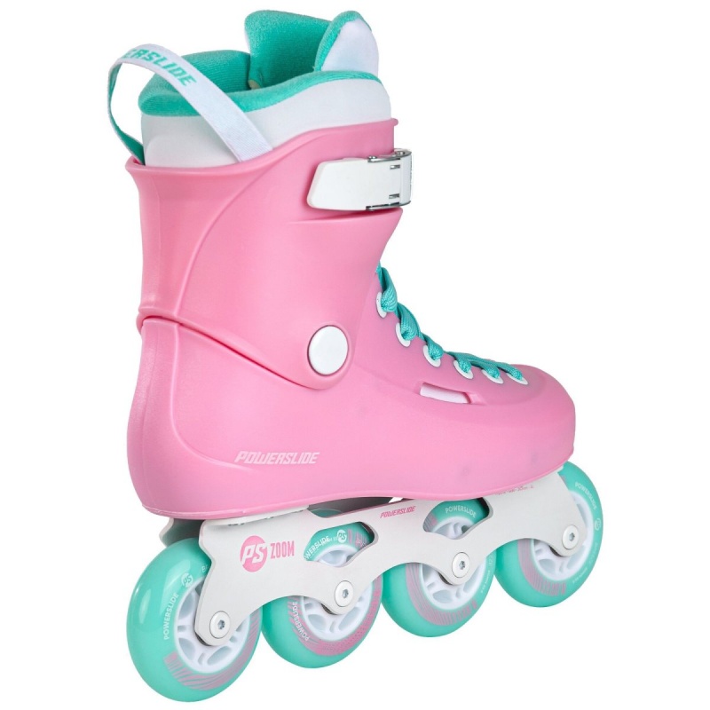 Powerslide Zoom Baumwoll Candy 80 Inline Skates Herren Rosa | RVL-782053